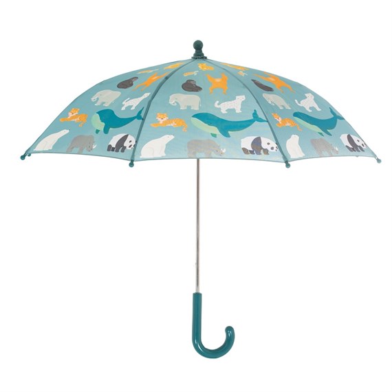 Endangered Animals Kids' Umbrella